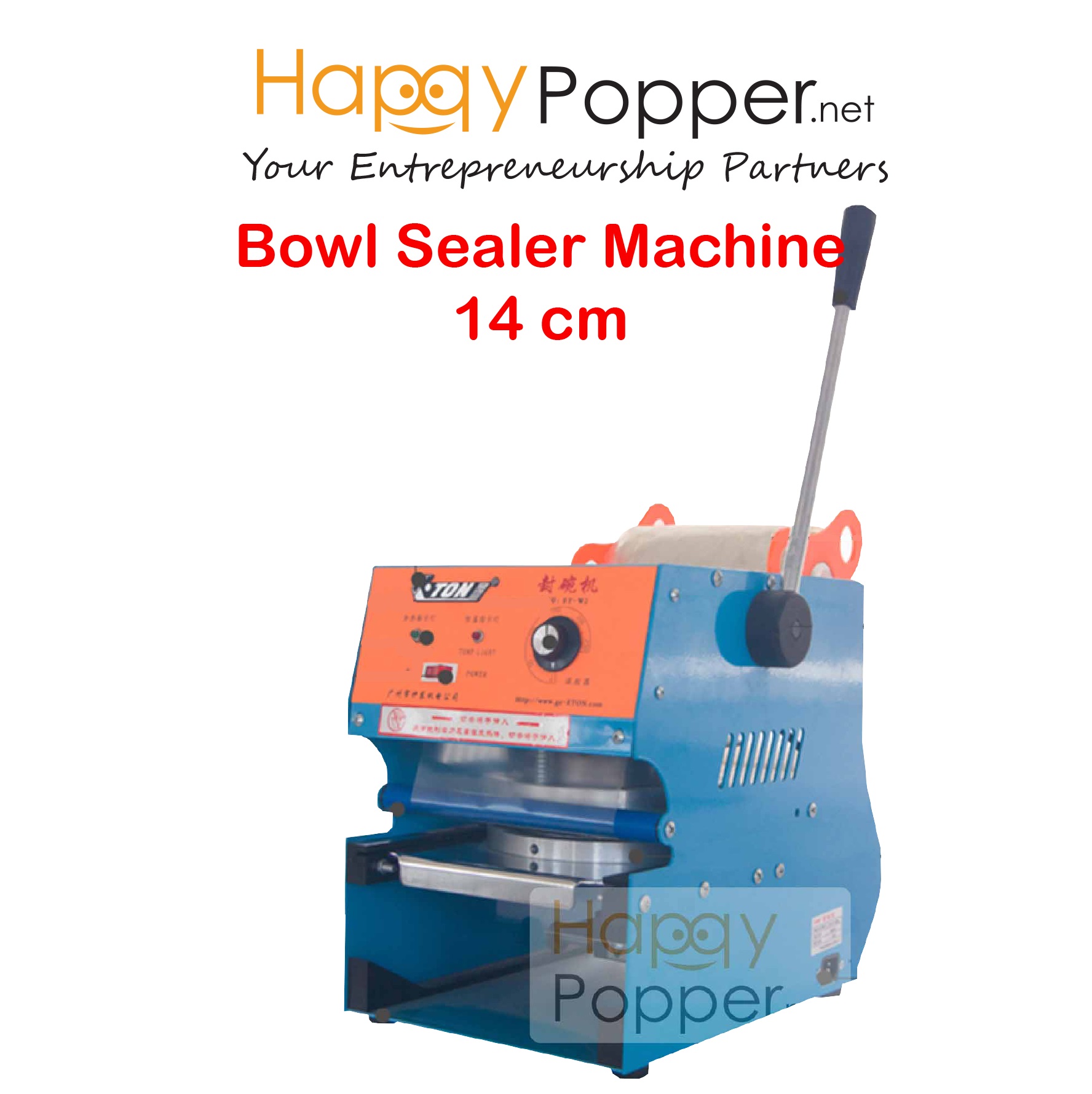 Bowl Sealer Machine 14cm ETW2 ( Manual ) CSM0001 手动封碗机